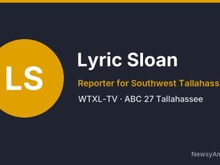Lyric Sloan, Reporter for Southwest Tallahassee, WTXL-TV