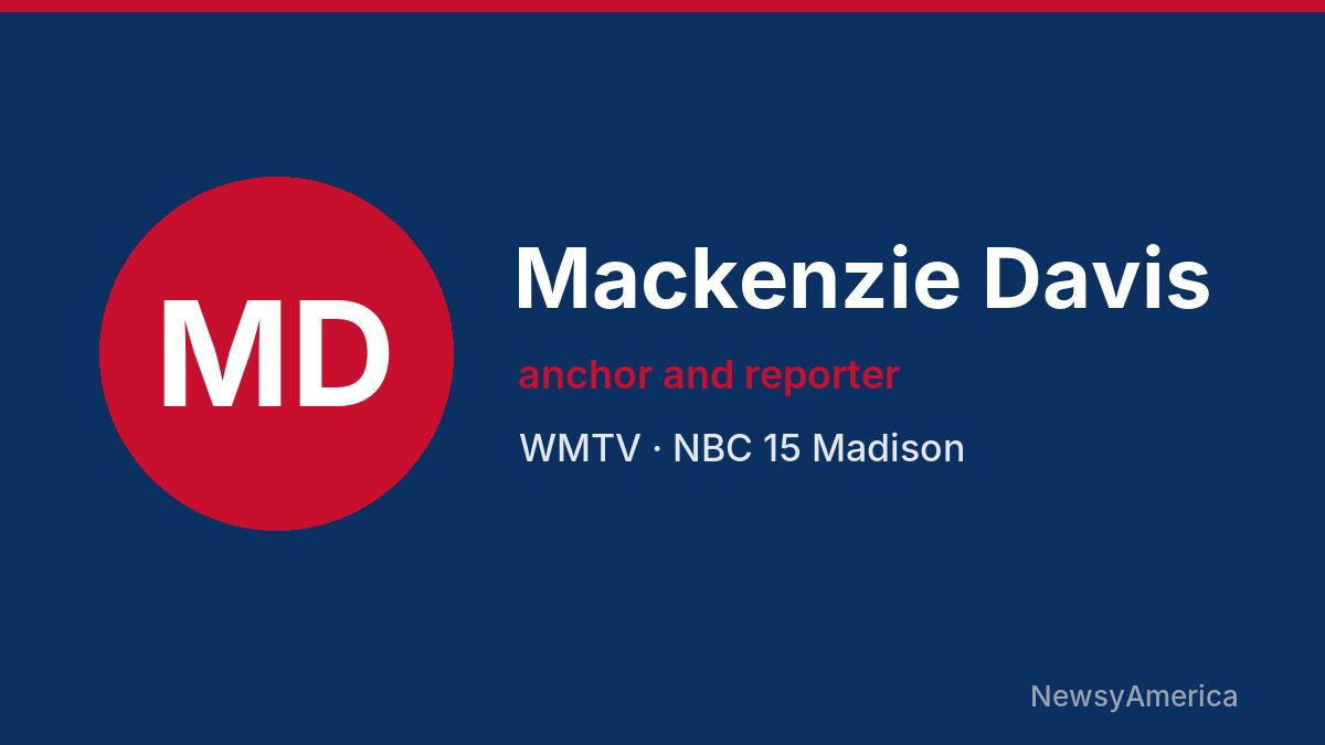 Mackenzie Davis – WMTV, Madison