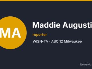 Maddie Augustine, reporter, WISN-TV