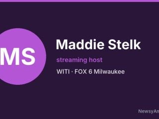 Maddie Stelk, streaming host, WITI