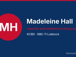 Madeleine Hall, reporter and weekend evening anchor, KCBD