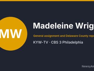 Madeleine Wright, General assignment and Delaware County reporter, KYW-TV