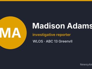 Madison Adams, investigative reporter, WLOS