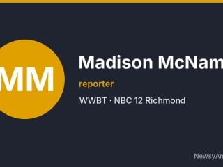 Madison McNamee, reporter, WWBT