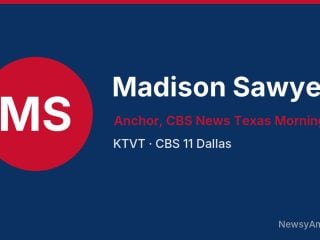 Madison Sawyer, Anchor, CBS News Texas Mornings, KTVT