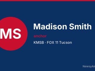Madison Smith, anchor, KMSB