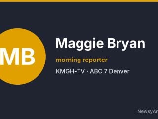 Maggie Bryan, morning reporter, KMGH-TV