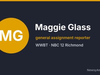 Maggie Glass, general assignment reporter, WWBT