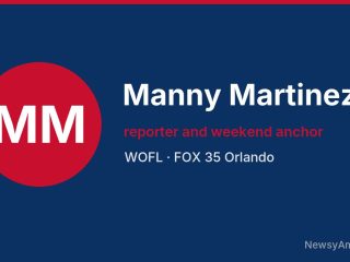 Manny Martinez, reporter and weekend anchor, WOFL