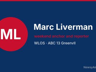 Marc Liverman, weekend anchor and reporter, WLOS