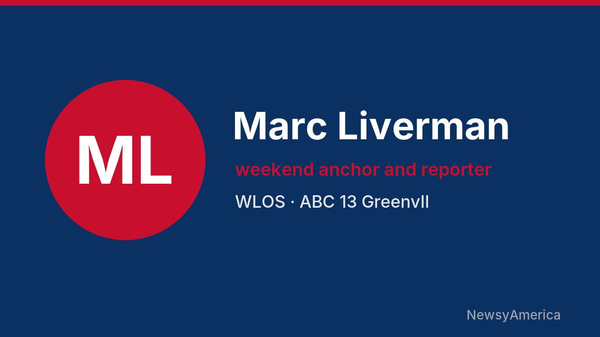 Marc Liverman – WLOS, Greenvll