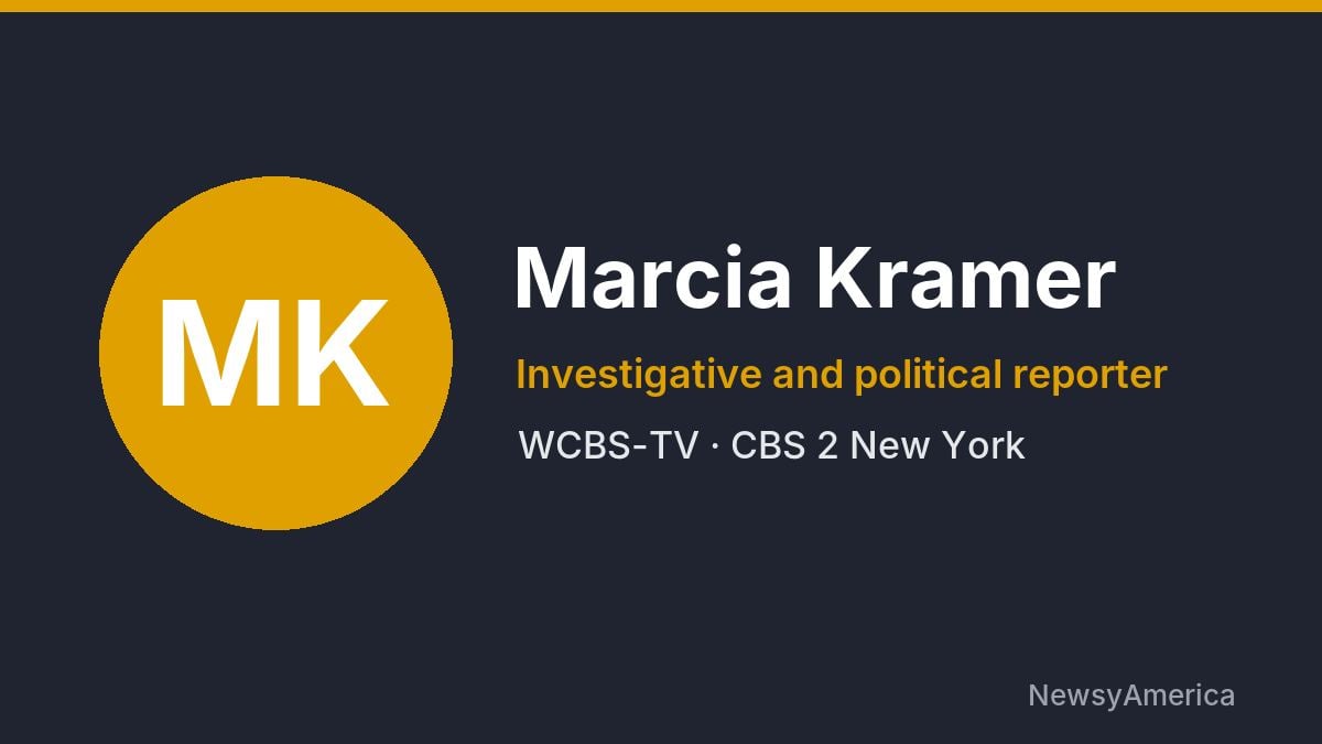 Marcia Kramer – WCBS-TV, New York