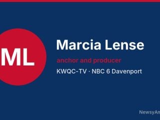 Marcia Lense, anchor and producer, KWQC-TV
