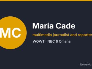 Maria Cade, multimedia journalist and reporter, WOWT