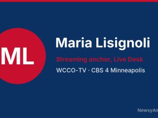Maria Lisignoli, Streaming anchor, Live Desk, WCCO-TV