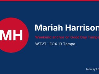 Mariah Harrison, Weekend anchor on Good Day Tampa Bay, WTVT