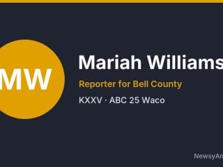 Mariah Williams, Reporter for Bell County, KXXV