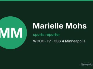 Marielle Mohs, sports reporter, WCCO-TV