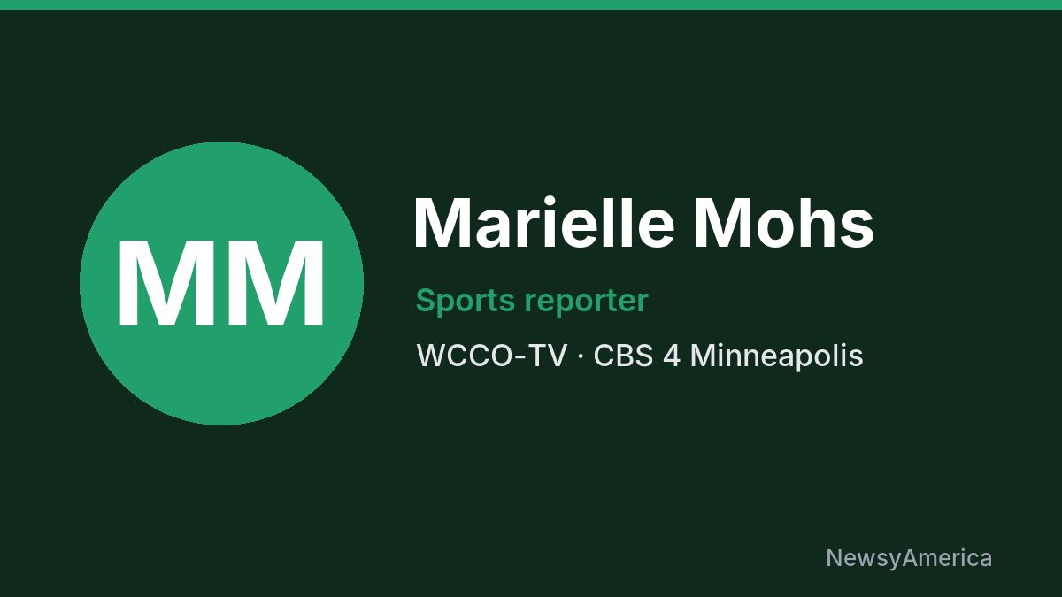 Marielle Mohs – WCCO-TV, Minneapolis