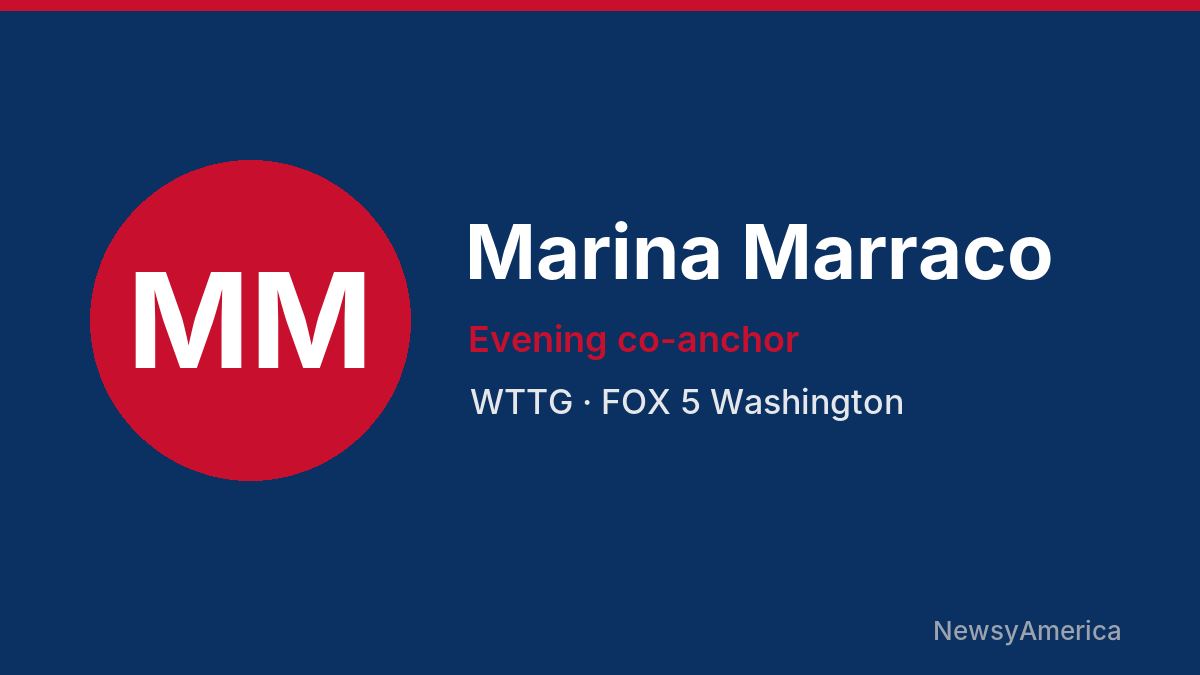Marina Marraco – WTTG, Washington