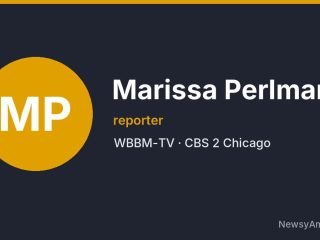 Marissa Perlman, reporter, WBBM-TV