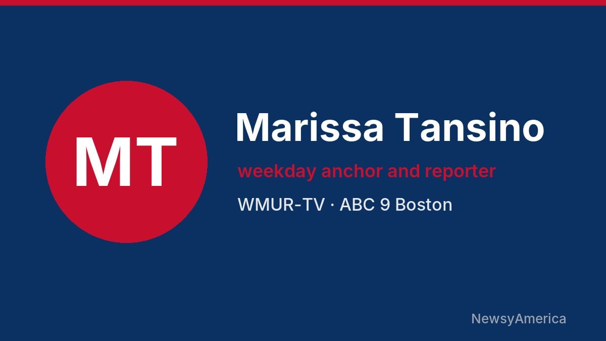 Marissa Tansino – WMUR-TV, Boston