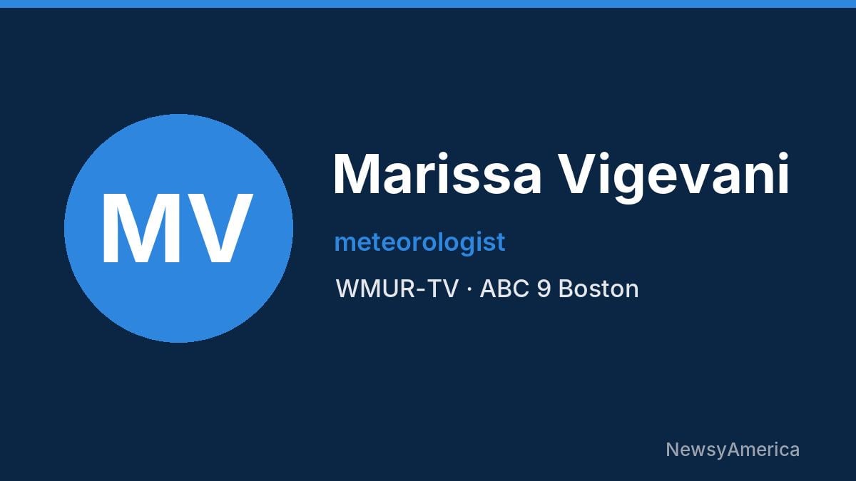 Marissa Vigevani – WMUR-TV, Boston