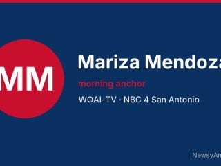 Mariza Mendoza, morning anchor, WOAI-TV