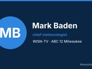Mark Baden, chief meteorologist, WISN-TV