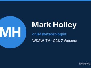Mark Holley, chief meteorologist, WSAW-TV