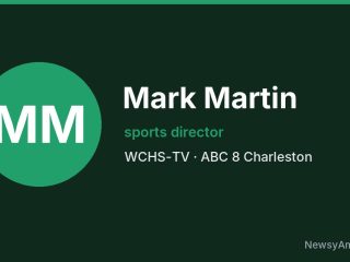 Mark Martin, sports director, WCHS-TV