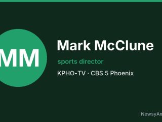 Mark McClune, sports director, KPHO-TV