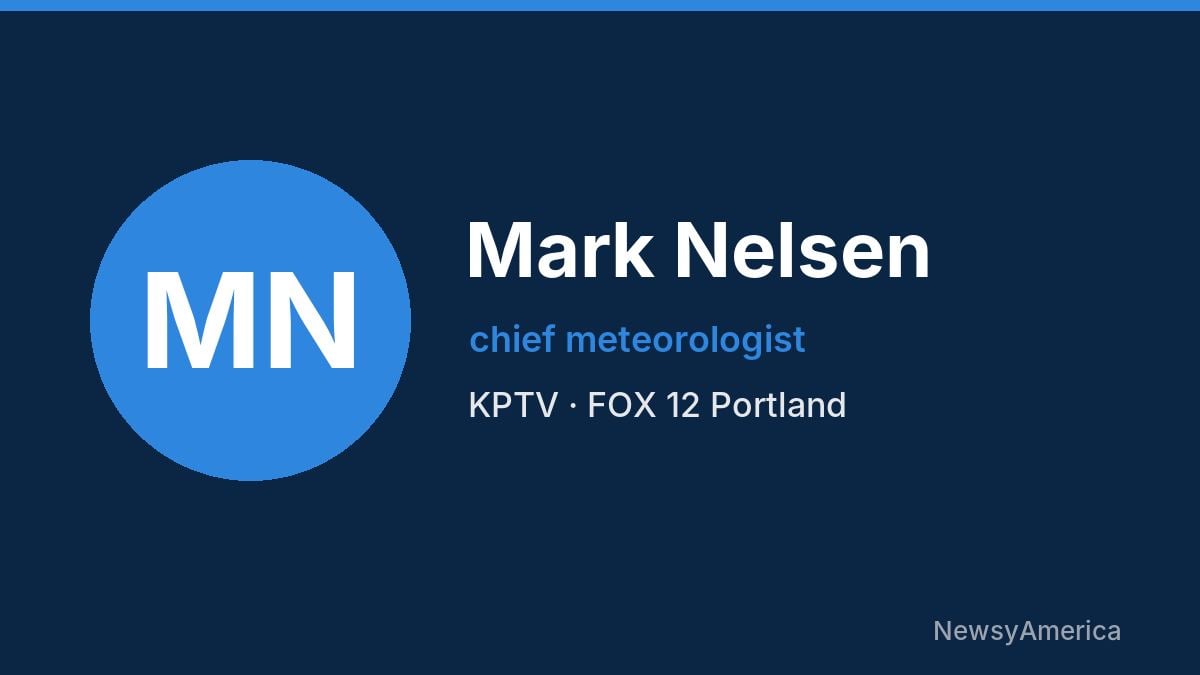 Mark Nelsen – KPTV, Portland