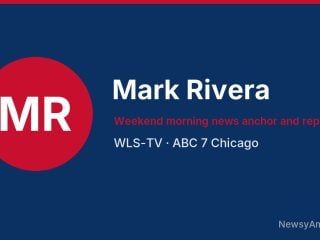 Mark Rivera, Weekend morning news anchor and reporter, WLS-TV