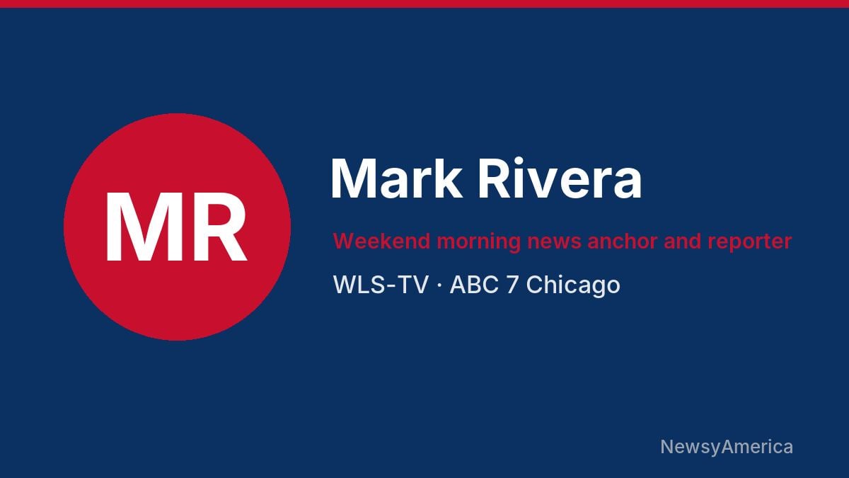 Mark Rivera – WLS-TV, Chicago