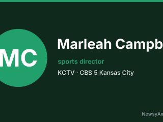 Marleah Campbell, sports director, KCTV