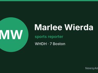Marlee Wierda, sports reporter, WHDH