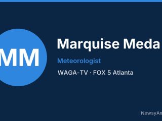 Marquise Meda, Meteorologist, WAGA-TV