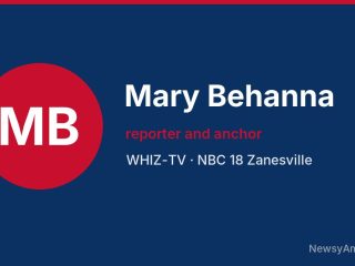 Mary Behanna, reporter and anchor, WHIZ-TV