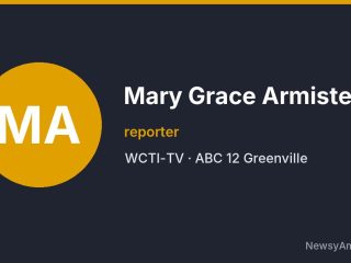 Mary Grace Armistead, reporter, WCTI-TV