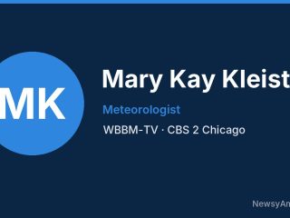 Mary Kay Kleist, Meteorologist, WBBM-TV