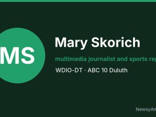 Mary Skorich, multimedia journalist and sports reporter, WDIO-DT