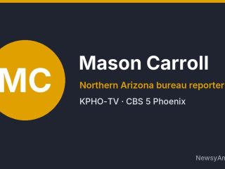 Mason Carroll, Northern Arizona bureau reporter, KPHO-TV