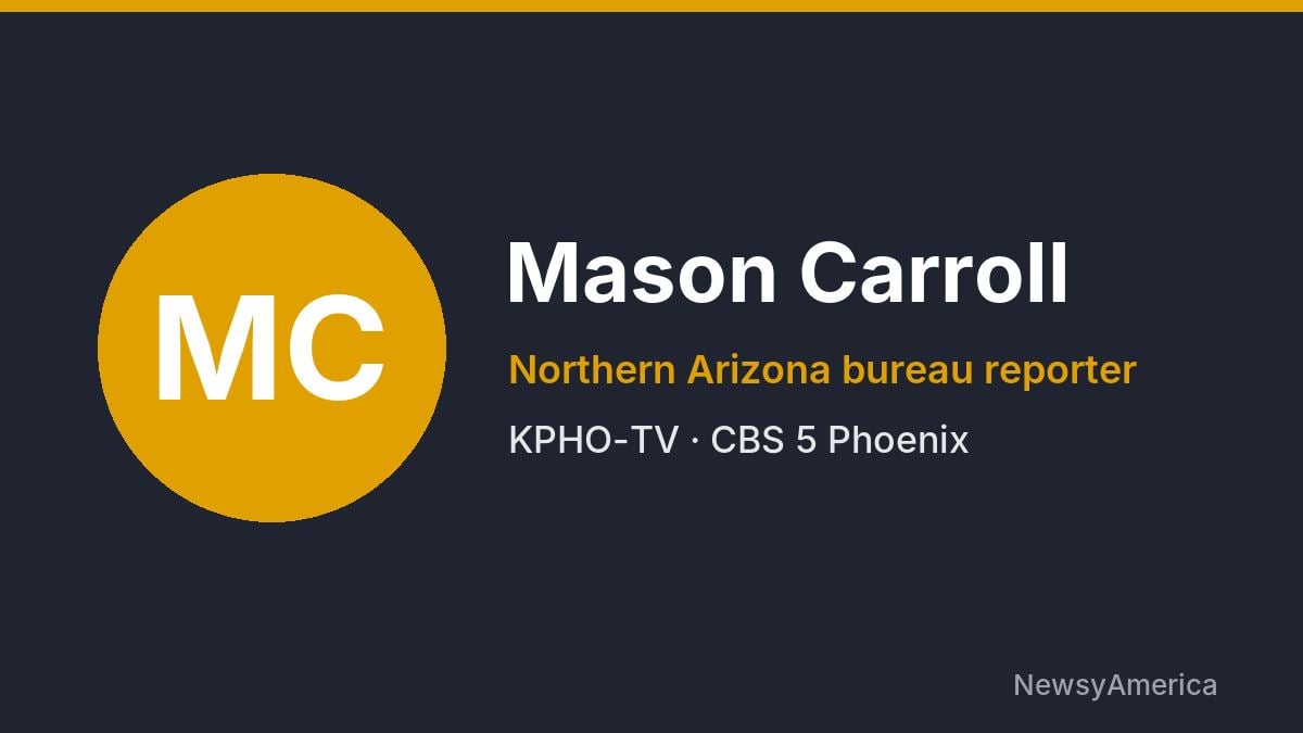 Mason Carroll – KPHO-TV, Phoenix