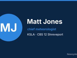 Matt Jones, chief meteorologist, KSLA
