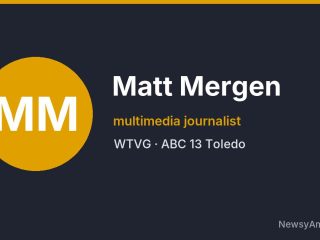 Matt Mergen, multimedia journalist, WTVG