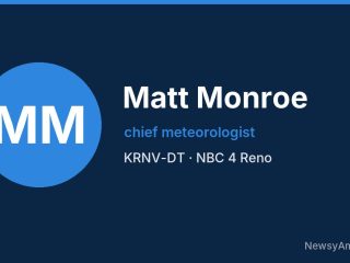Matt Monroe, chief meteorologist, KRNV-DT