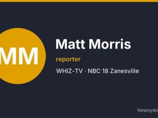 Matt Morris, reporter, WHIZ-TV