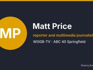 Matt Price, reporter and multimedia journalist, WGGB-TV
