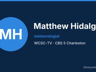 Matthew Hidalgo, meteorologist, WCSC-TV